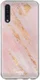 HappyCase Samsung Galaxy A70 Flexibel TPU Hoesje Pink Marmer Print afbeelding 1
