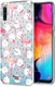 HappyCase Samsung Galaxy A50 Hoesje Flexibel TPU Flamingo Print afbeelding 4