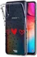 HappyCase Samsung Galaxy A50 Hoesje Flexibel TPU Stip Hartjes Print afbeelding 2