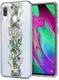 HappyCase Samsung Galaxy A40 Flexibel TPU Hoesje Floral Print afbeelding 2