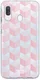 HappyCase Samsung Galaxy A40 Flexibel TPU Hoesje Blokjes Print afbeelding 1