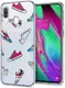HappyCase Samsung Galaxy A40 Flexibel TPU Hoesje Sneaker Print afbeelding 2