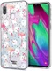 HappyCase Samsung Galaxy A40 Flexibel TPU Hoesje Flamingo Print afbeelding 2