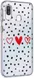 HappyCase Samsung Galaxy A40 Flexibel TPU Hoesje Stip Hartjes Print afbeelding 5