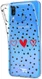 HappyCase Samsung Galaxy A40 Flexibel TPU Hoesje Stip Hartjes Print afbeelding 4