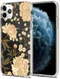 HappyCase iPhone 11 Pro Hoesje Flexibel TPU Gele Rozen Print afbeelding 2