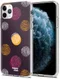 HappyCase iPhone 11 Pro Hoesje Flexibel TPU Cirkels Print afbeelding 2