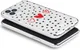 HappyCase iPhone 11 Pro Hoesje Flexibel TPU Stip Hartjes Print afbeelding 5