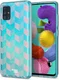 HappyCase Samsung Galaxy A71 Hoesje Flexibel TPU Blokjes Print afbeelding 5
