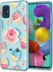 HappyCase Samsung Galaxy A71 Hoesje Flexibel TPU Toetjes Print afbeelding 4