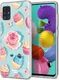 HappyCase Samsung Galaxy A71 Hoesje Flexibel TPU Toetjes Print afbeelding 2