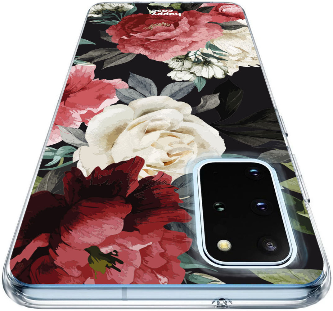 HappyCase Samsung S20 Plus Hoesje Flexibel TPU Rozen Print afbeelding 5