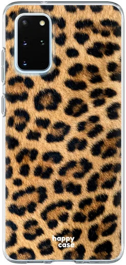HappyCase Samsung S20 Plus Hoesje Flexibel TPU Wilde Panter Print afbeelding 1
