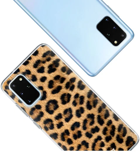 HappyCase Samsung S20 Plus Hoesje Flexibel TPU Wilde Panter Print afbeelding 8