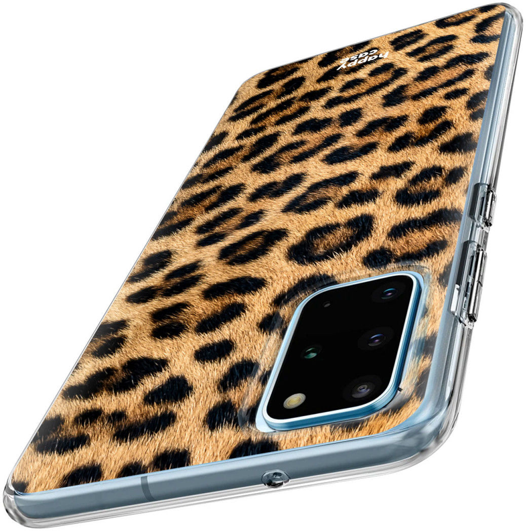 HappyCase Samsung S20 Plus Hoesje Flexibel TPU Wilde Panter Print afbeelding 6
