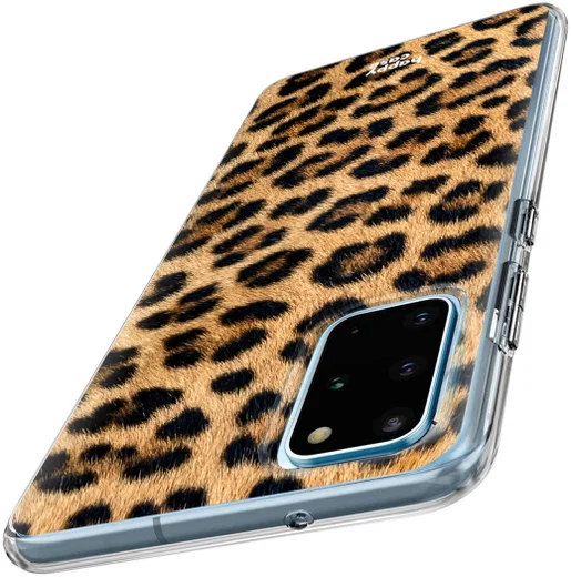 HappyCase Samsung S20 Plus Hoesje Flexibel TPU Wilde Panter Print afbeelding 6