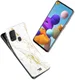 HappyCase Samsung Galaxy A21S Flexibel TPU Hoesje Wit Marmer print afbeelding 7