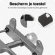 GUB G86 Universele Fiets Telefoonhouder voor Smartphone Grijs afbeelding 6