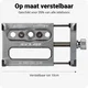 GUB G86 Universele Fiets Telefoonhouder voor Smartphone Grijs afbeelding 3
