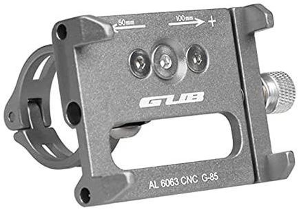 GUB G85 Stevige Telefoonhouder voor de Fiets / Racefiets Zilver afbeelding 2