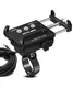 GUB G85E Telefoonhouder voor Motor / E-Bike USB Output voor opladen afbeelding 4