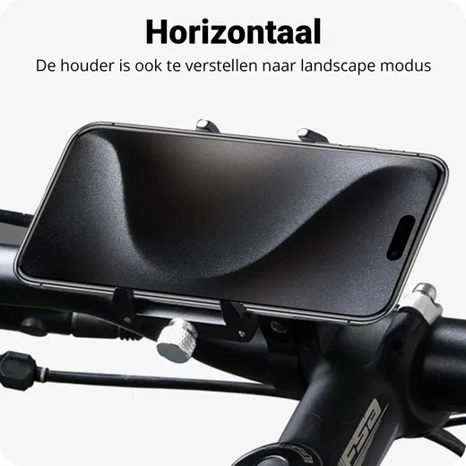 GUB Plus 11 Universele Aluminium Telefoonhouder voor Fietsen Zwart afbeelding 3
