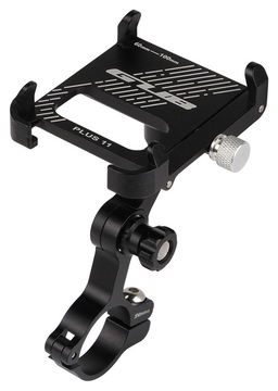 GUB Plus 11 Universele Aluminium Telefoonhouder voor Fietsen Zwart