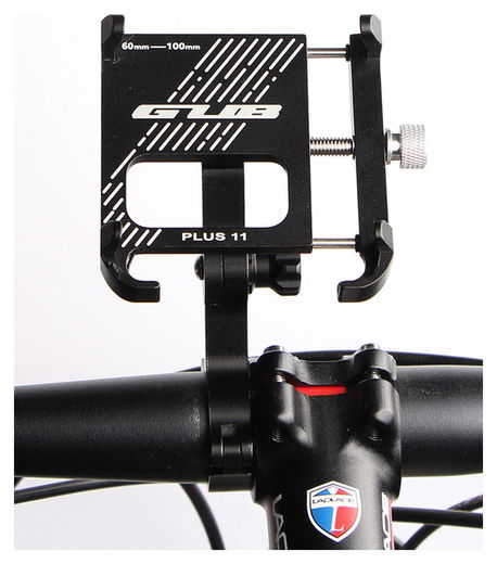 GUB Plus 11 Universele Aluminium Telefoonhouder voor Fietsen Zwart afbeelding 9