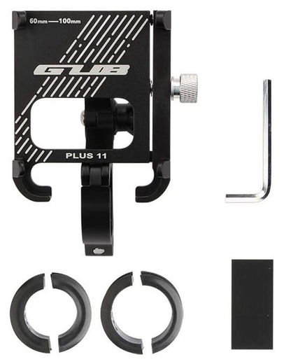 GUB Plus 11 Universele Aluminium Telefoonhouder voor Fietsen Zwart afbeelding 10