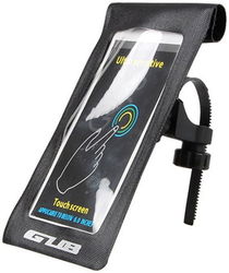 GUB 919 Waterdichte Telefoonhouder Fiets voor Stuur en Frame Zwart afbeelding