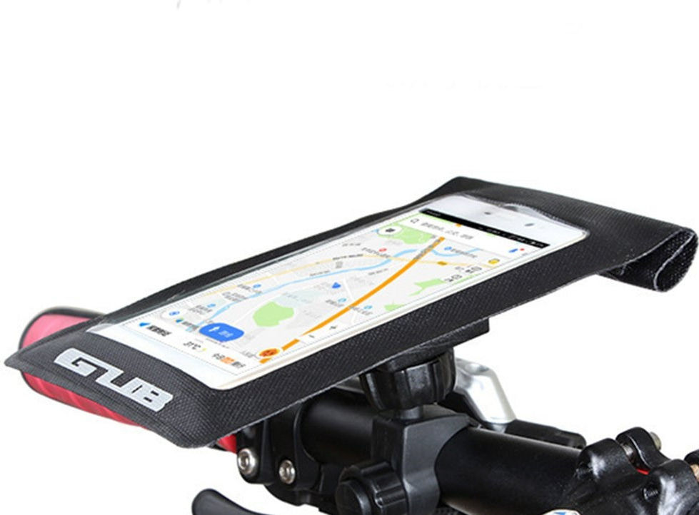 GUB 919 Waterdichte Telefoonhouder Fiets voor Stuur en Frame Zwart afbeelding 7