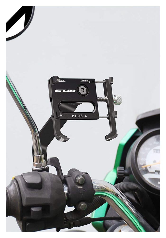 GUB Plus 6 Universele Draaibare Telefoonhouder voor Motor/Scooter afbeelding 10