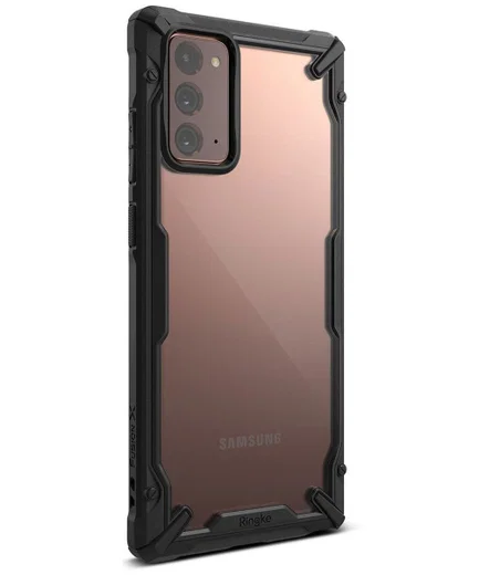 Ringke Fusion X Samsung Galaxy Note 20 Hoesje Zwart afbeelding 2