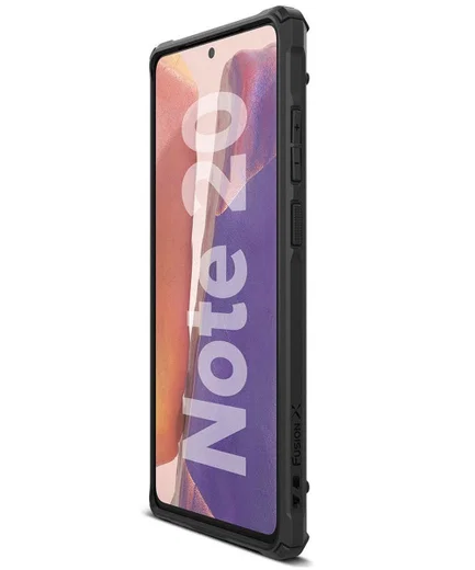 Ringke Fusion X Samsung Galaxy Note 20 Hoesje Zwart afbeelding 3