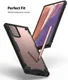 Ringke Fusion X Samsung Galaxy Note 20 Hoesje Camo Zwart afbeelding 5