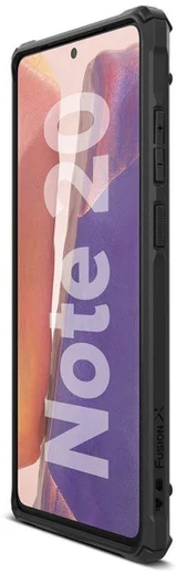 Ringke Fusion X Samsung Galaxy Note 20 Hoesje Camo Zwart afbeelding 3