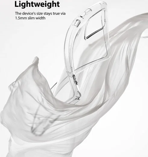 Ringke Air Samsung Galaxy Note 20 Hoesje Flexibel TPU Zwart afbeelding 4