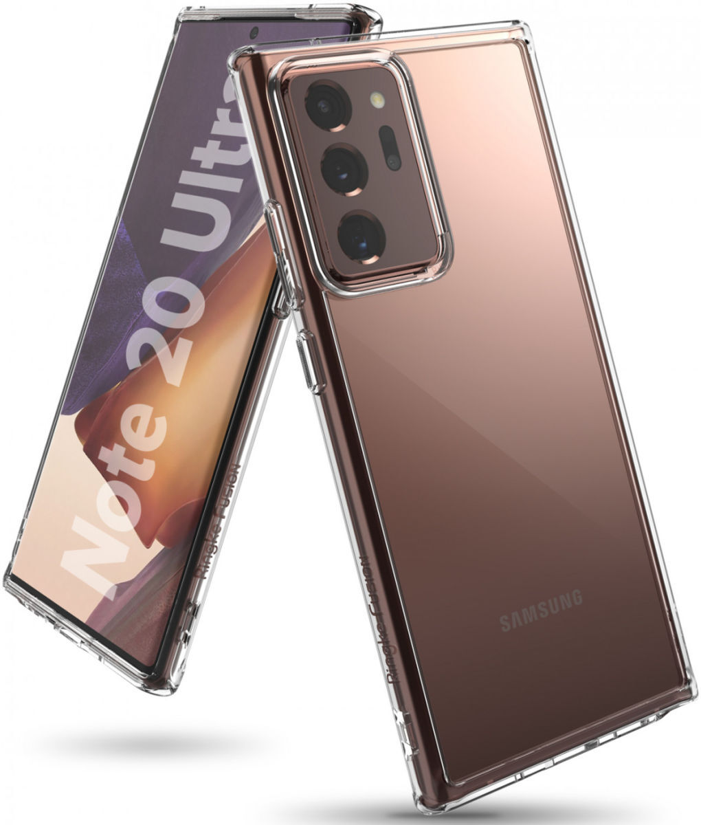 Ringke Fusion Samsung Galaxy Note 20 Ultra Hoesje Transparant afbeelding 1