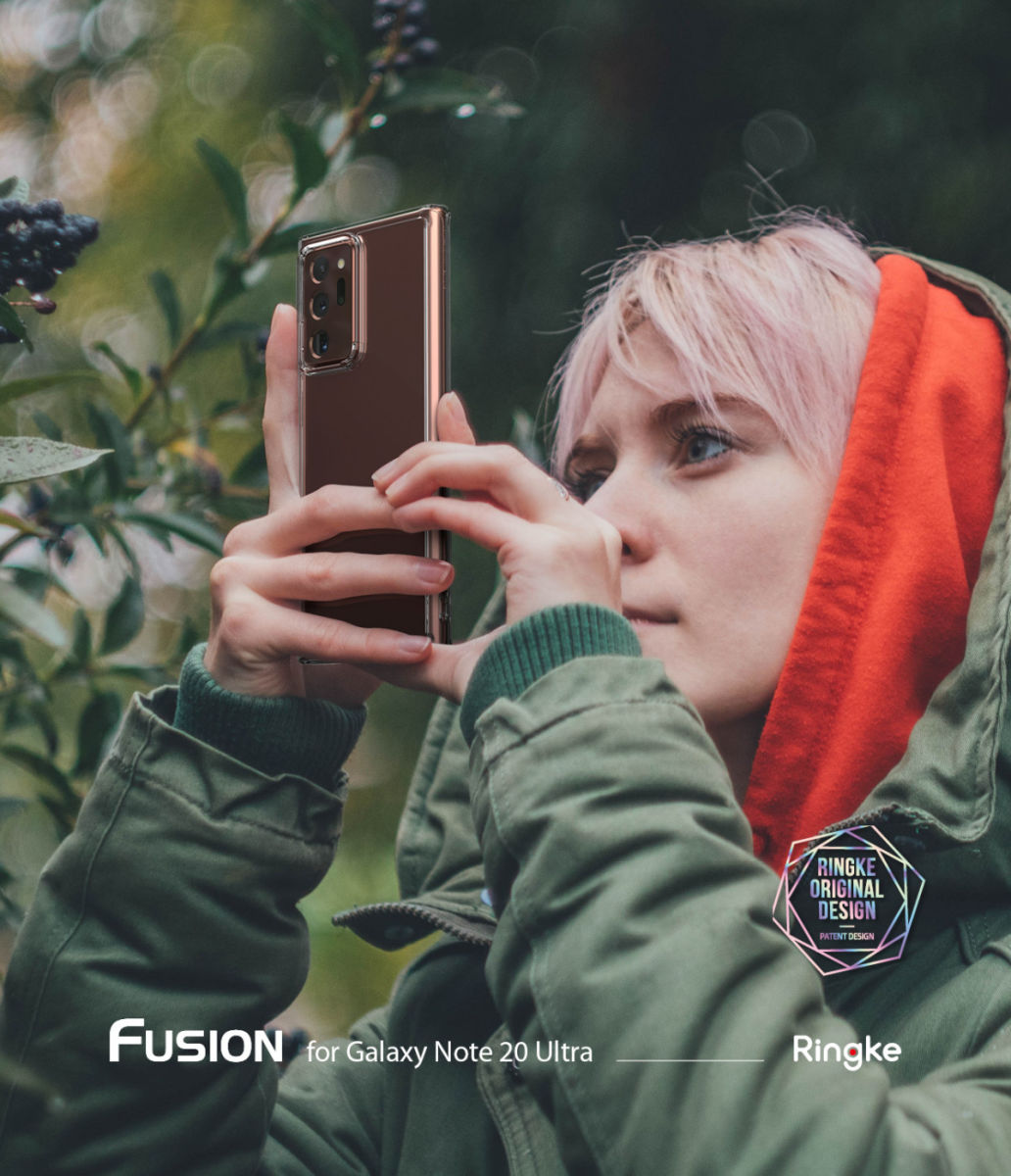 Ringke Fusion Samsung Galaxy Note 20 Ultra Hoesje Transparant afbeelding 11