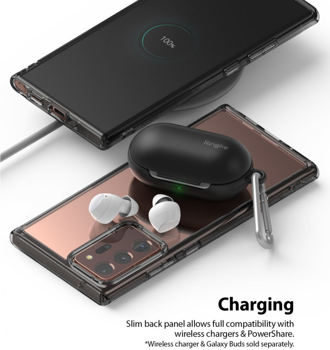 Ringke Fusion Samsung Galaxy Note 20 Ultra Hoesje Transparant afbeelding 8