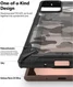 Ringke Fusion X Samsung Galaxy Note 20 Ultra Hoesje Camo Zwart afbeelding 5