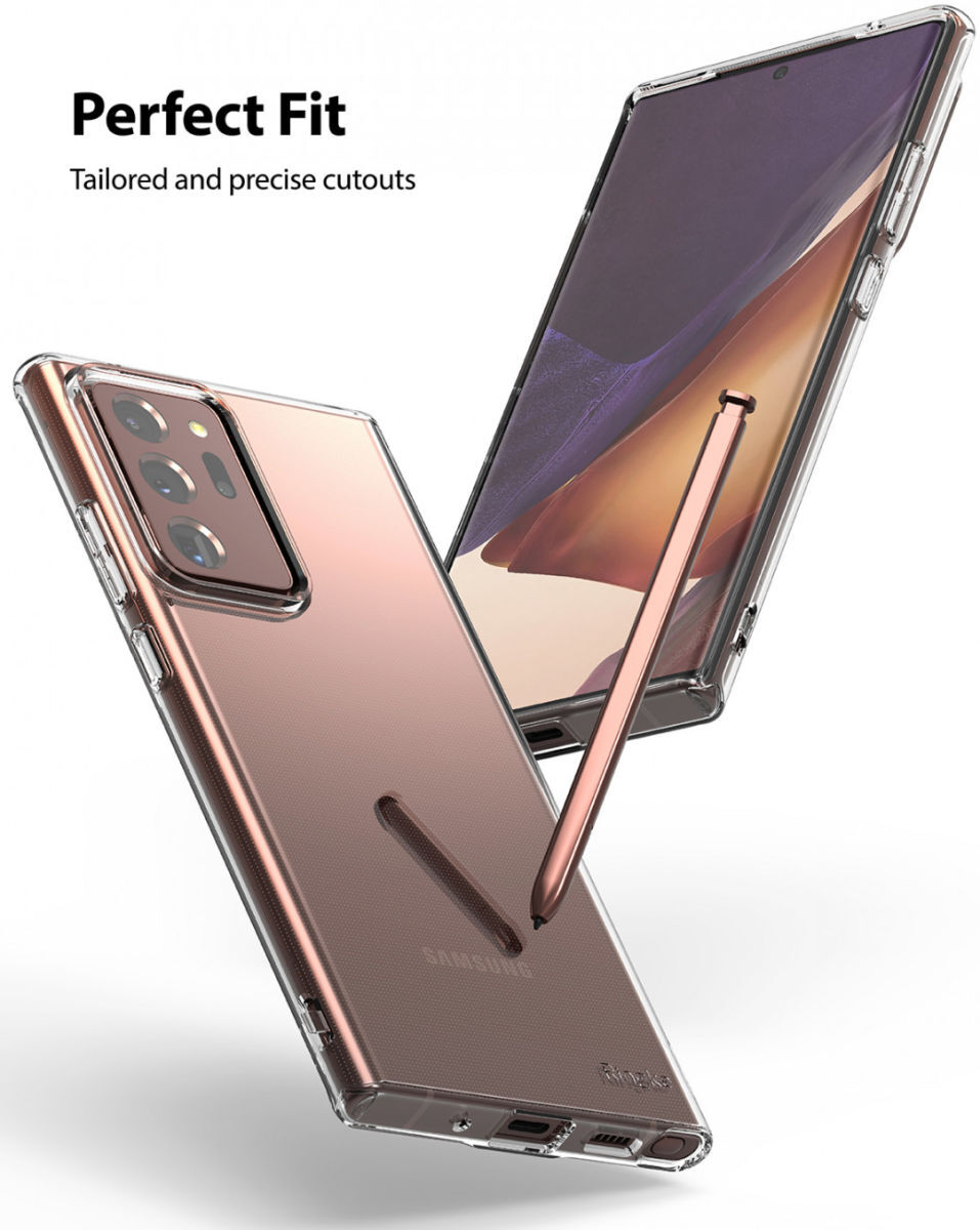Ringke Air Samsung Galaxy Note 20 Ultra Hoesje Flexibel TPU Clear afbeelding 3