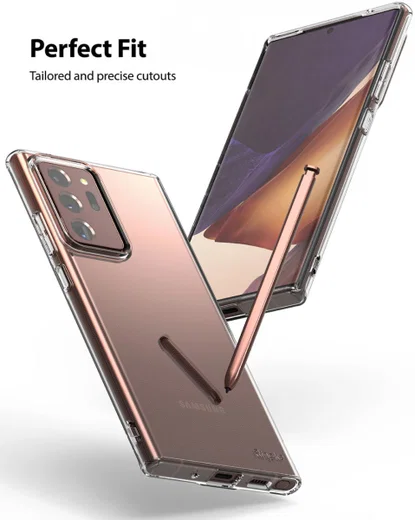 Ringke Air Samsung Galaxy Note 20 Ultra Hoesje Flexibel TPU Clear afbeelding 3