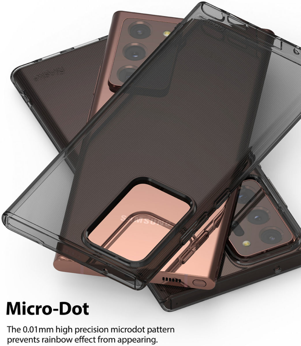 Ringke Air Samsung Galaxy Note 20 Ultra Hoesje Flexibel TPU Clear afbeelding 6