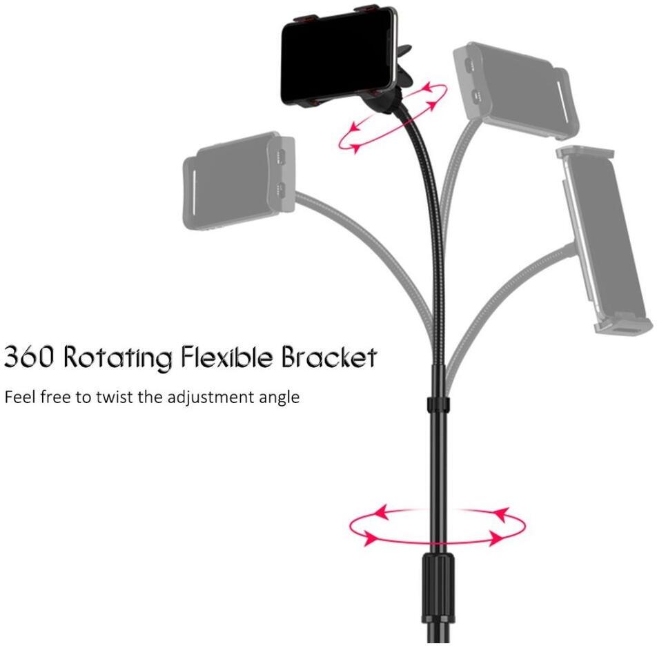 Verstelbare Telefoon / Tablet / iPad Statief Stevige Tripod Standaard afbeelding 8