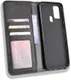 Samsung Galaxy M31 Retro Stijl Kunstleren Portemonnee Hoesje Zwart afbeelding 5