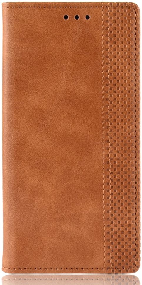 Samsung Galaxy M31 Retro Stijl Kunstleren Portemonnee Hoesje Bruin afbeelding 3