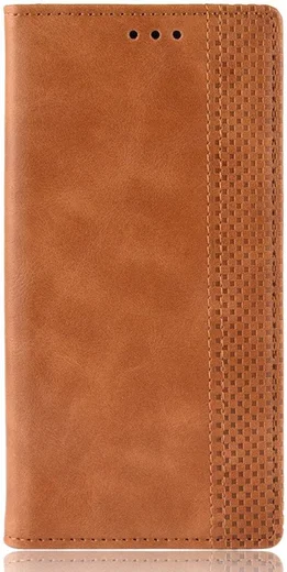 Samsung Galaxy M31 Retro Stijl Kunstleren Portemonnee Hoesje Bruin afbeelding 3