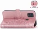 Samsung Galaxy M31 Portemonnee Hoesje Met Mandala Roze Goud afbeelding 2