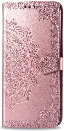 Samsung Galaxy M31 Portemonnee Hoesje Met Mandala Roze Goud afbeelding 9